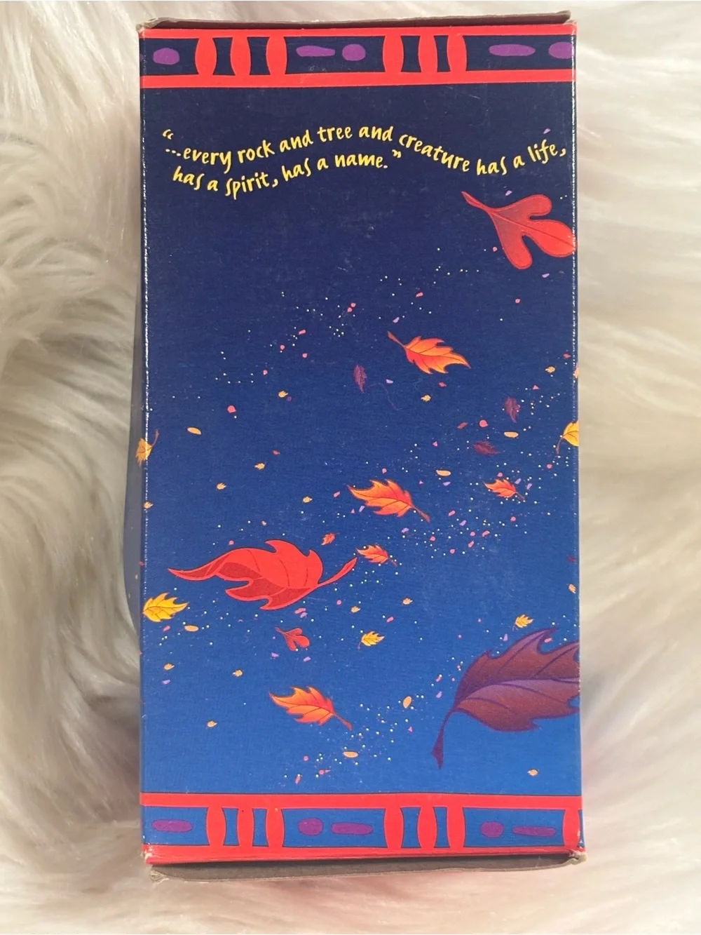 1994 Burger King Disney POCAHONTAS, Pocahontas and John Smith/Glass-NIB